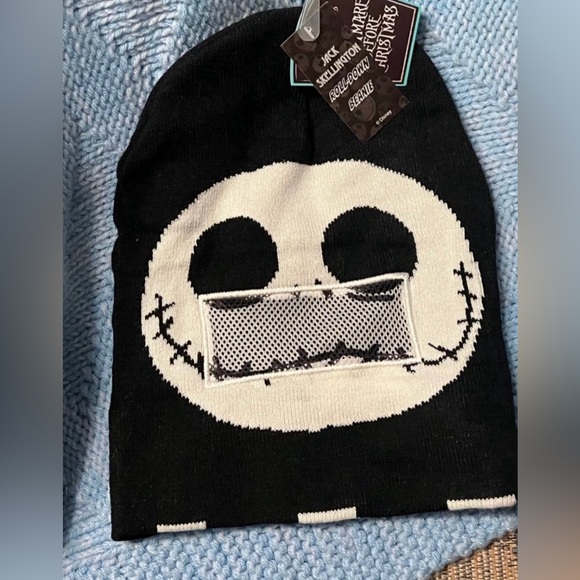 MWT Jack Skellington beanie winter hat - Picture 3 of 3